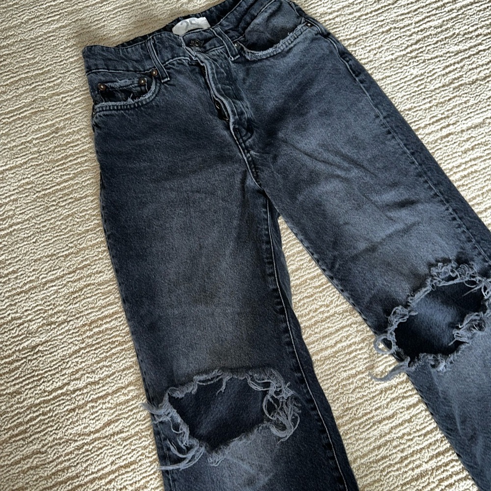 Free People Ranger Denim Wide-Leg Jean